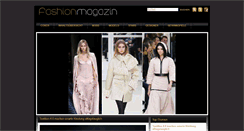 Desktop Screenshot of fashion-magazin.de